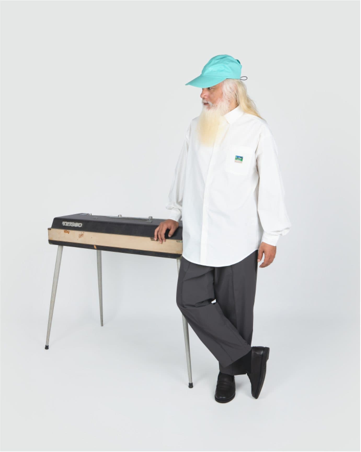 CLASSIC DAD L/S SHIRT WHITE view 4