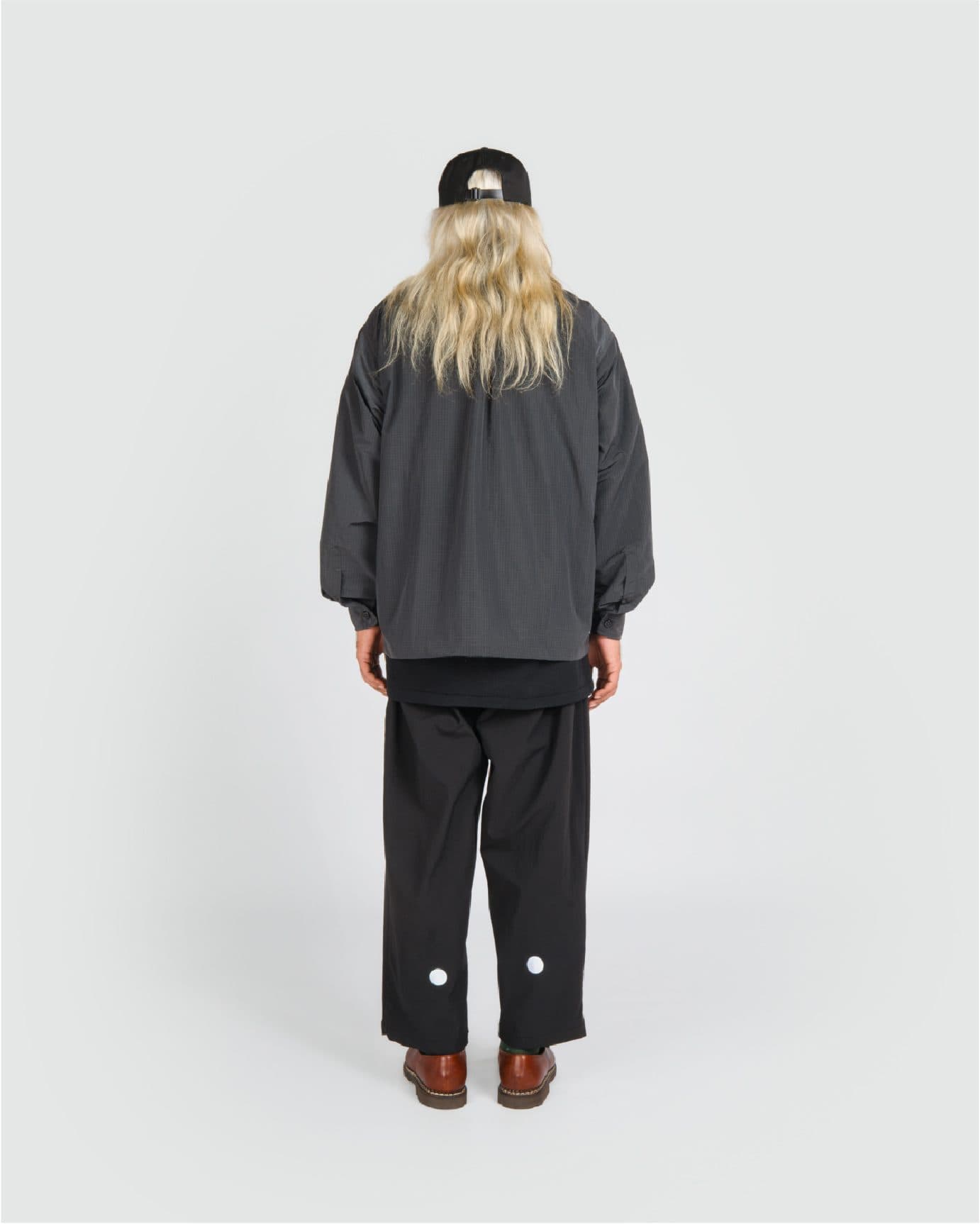 POCKET SHIRT JACKET RIPSTOP BLACK view 3