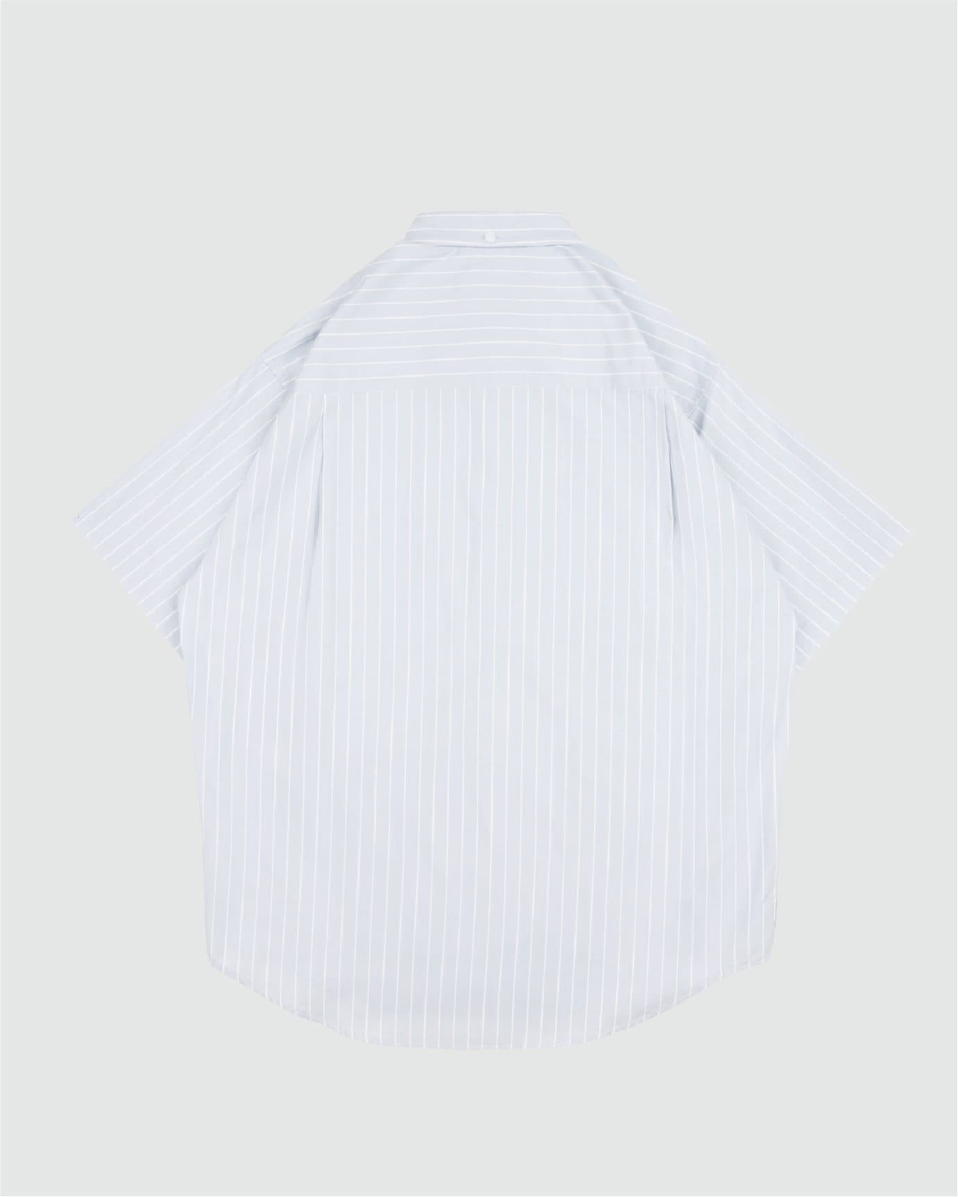 CLASSIC DAD S/S SHIRT BLUE WHITE view 2