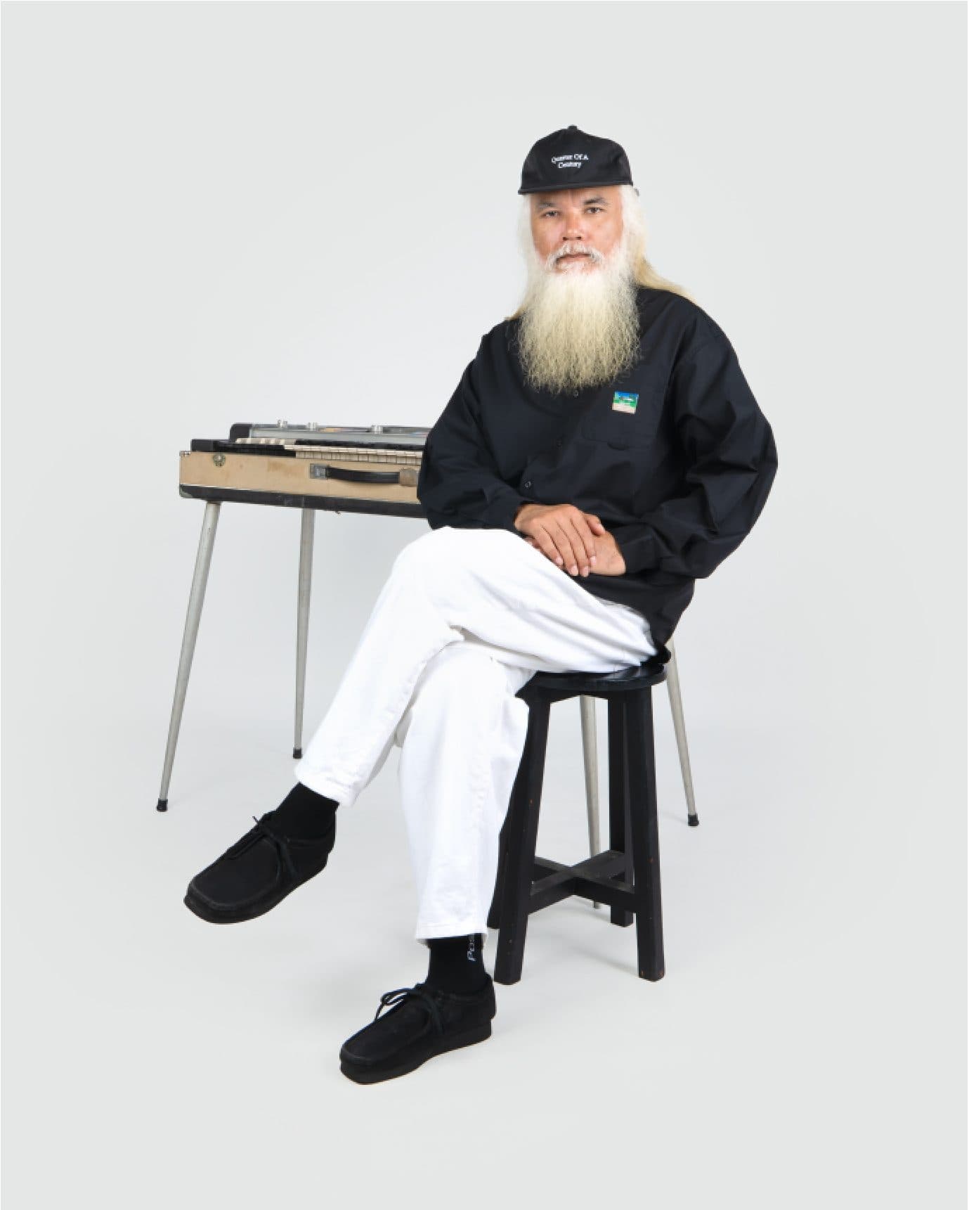 CLASSIC DAD L/S SHIRT BLACK view 4