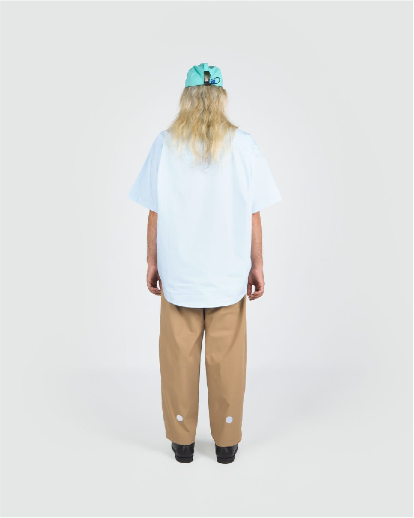 CLASSIC DAD S/S SHIRT BABY BLUE view 3