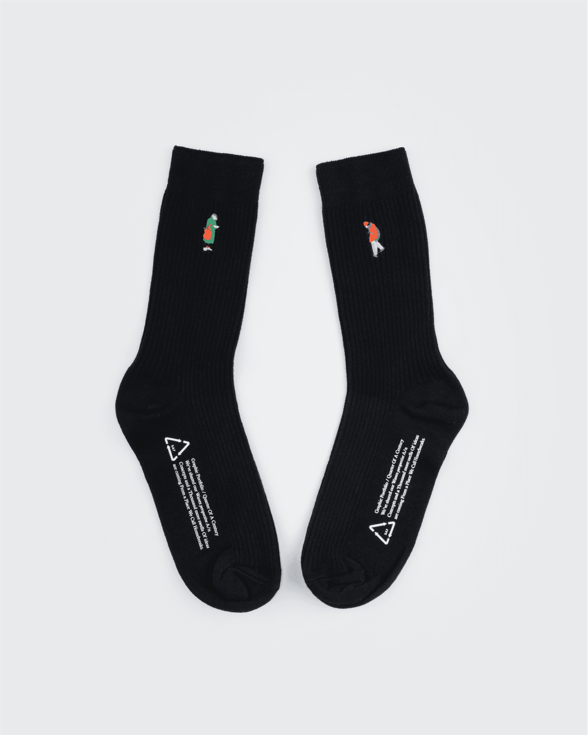 PELTY SOCKS BLACK